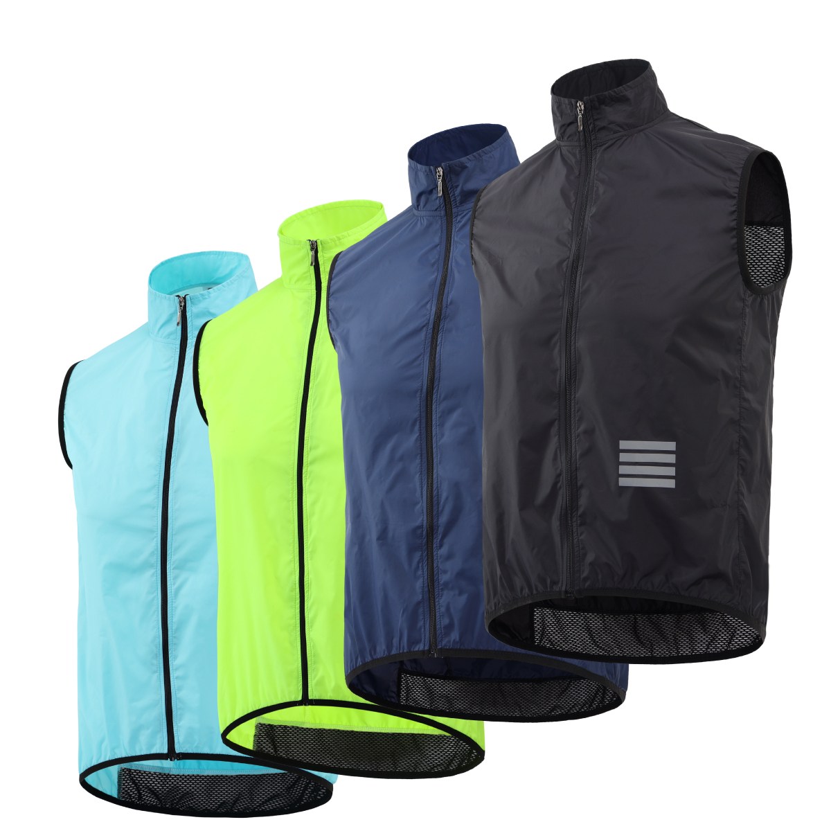 Asure 남여공용 초경량 방수 자전거조끼 라이딩바람막이 자전거라이딩복 40,770원