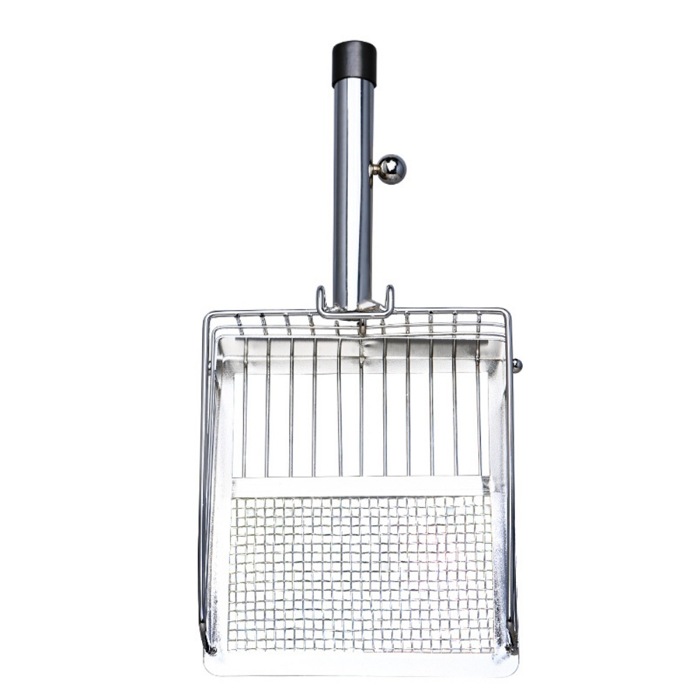 올유니드 이중망고양이모래삽 미세망 스테인리스 똥삽 고양이화장실 촘촘 가는입자 배변처리 4,500원