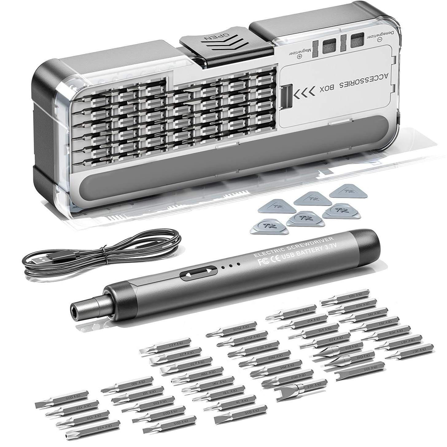 ProTap 충전식 전동 드라이버 46 in 1 미니 전동 드라이버 세트 29,990원