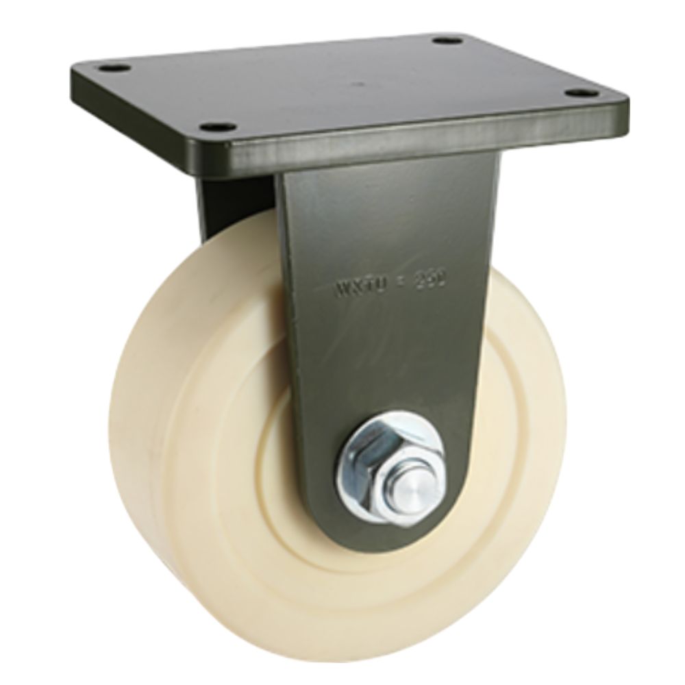 초고하중 캐스터 25cm(10인치) 개당8000kg 8톤 MC나일론바퀴 고정형 운반차 장비 400,000원