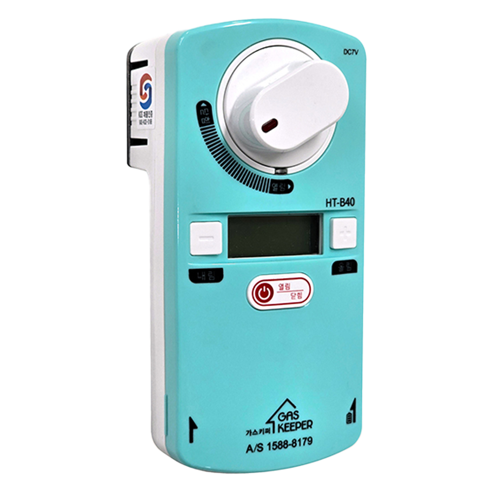 수산홈텍 스마트 가스차단기, 민트, 1개 37,530원