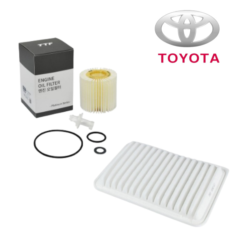 도요타 캠리 6세대 7세대 8세대 TTF 엔진오일필터 + 에어필터 세트 24,000원
