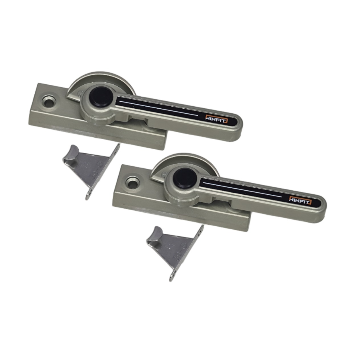 toolkick 대형 창문 크리센트 고리 창문 걸쇠 베란다 창문 잠금장치 양방향 크리센트, 단일색상, 2개 9,900원