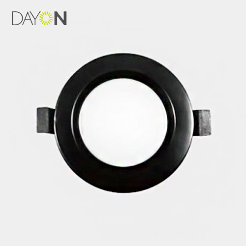 데이온 LED 3.4.6인치 블랙 다운라이트 KS 매입등, 1개 3,900원