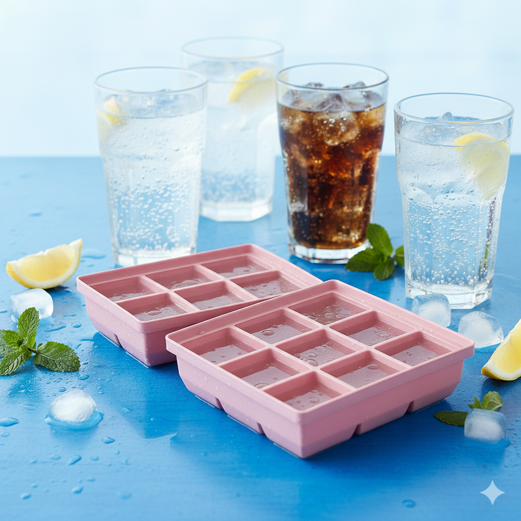 (1+1) 실리콘 얼음틀 국내 생산 아이스트레이 왕얼음틀 9,500원