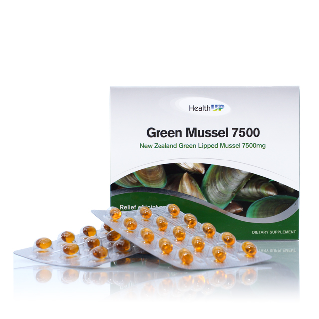 뉴질랜드 초록홍합 헬스업 그린머슬 7500 초록입홍합 오일 165,000원