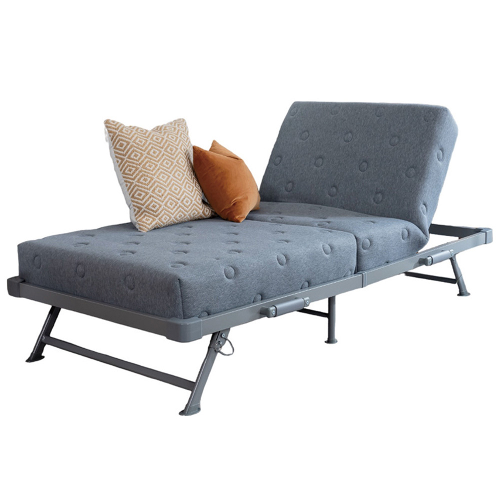 [SUNRISE] 라꾸라꾸 포켓스프링 접이식침대, 회색 419,000원