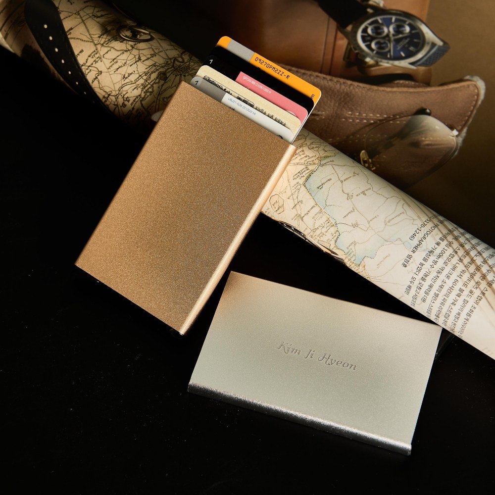 DDASE 카드지갑 이니셜 명함케이스 [무료각인] 11,700원