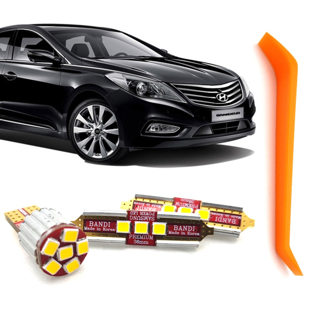 반디 LED 풀세트 그랜저HG (11~16년11월) 화장등 번호판등 리무버 15,900원