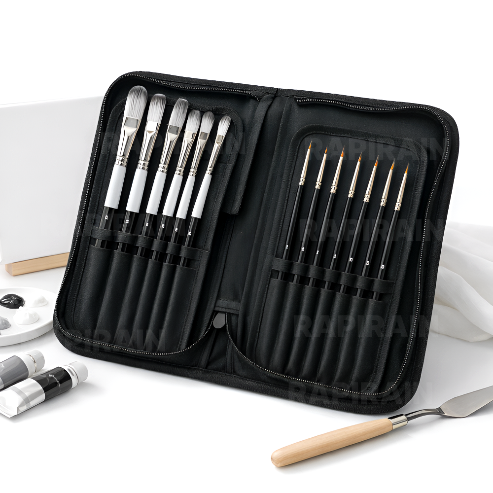 라피레인 미술 붓케이스 수채화붓통 붓파우치, 1개 9,640원