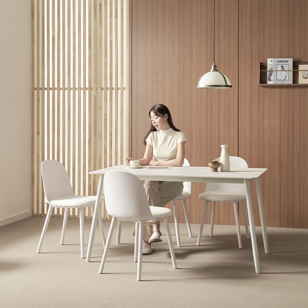 보니애가구 포지타노 포셀린 세라믹 식탁세트 1200 + 의자 세트 방문설치 239,000원