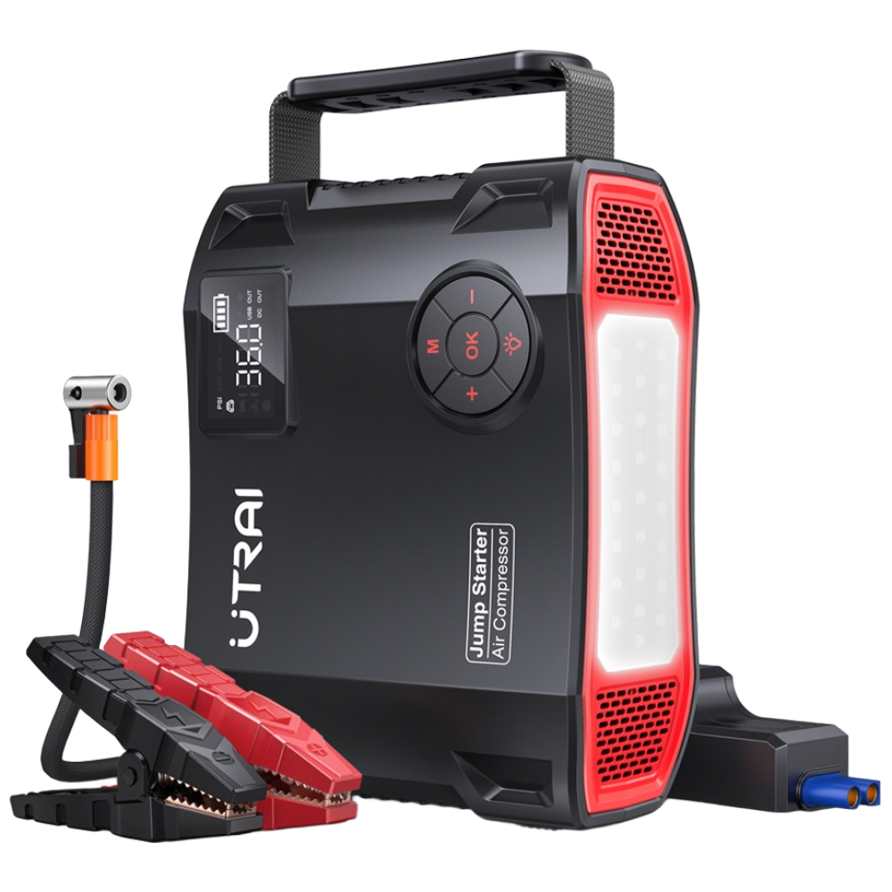 4in1 점프스타터 공기주입기 배터리방전 충전기 자동차 UTRAI Jstar5, 1개, 16000mAh 179,000원