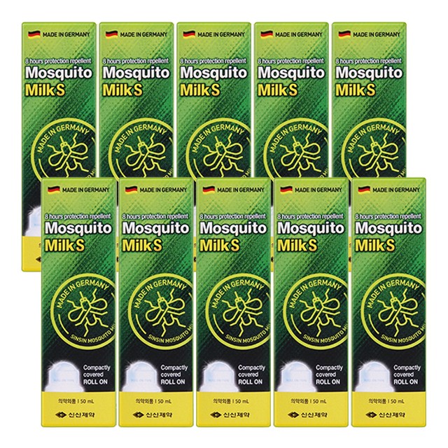 [신신제약] 모스키토밀크 모기기피제 50ml 3통, 5세트, 50ml 120,000원