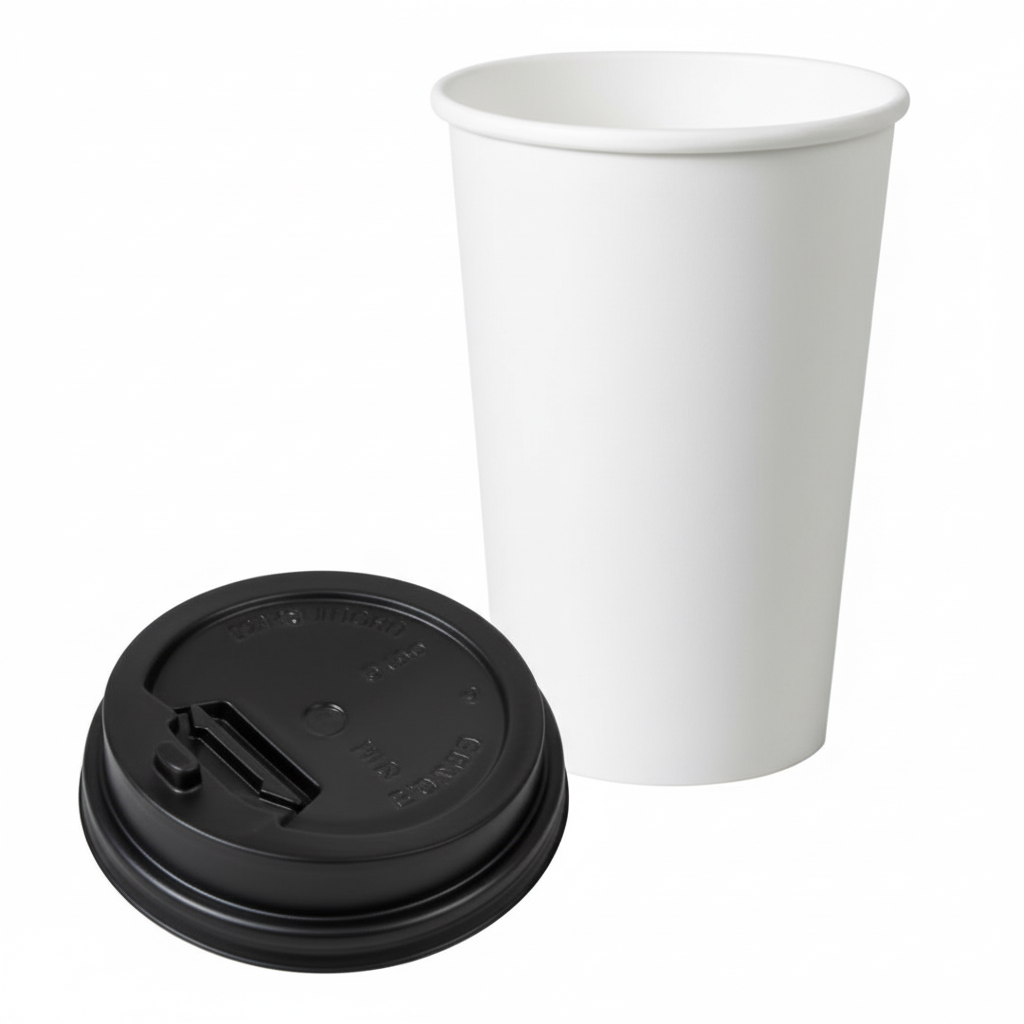 [종이컵 뚜껑세트 100P]10온스 300ml 카페 사무실 고급 테이크아웃 일회용컵, 1개, 100개입 15,000원