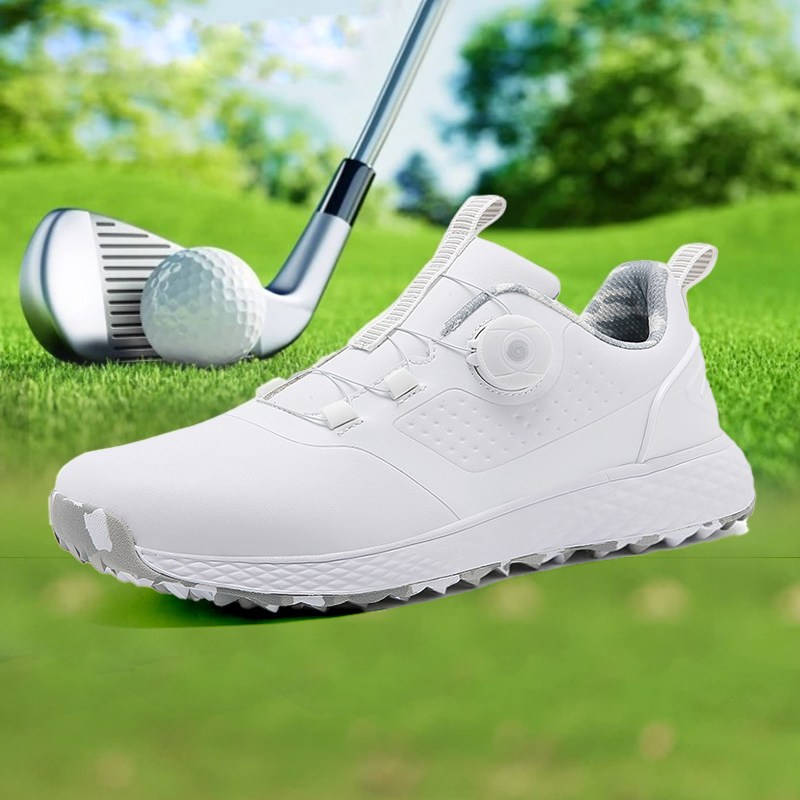 JUN ZUN 보아 다이얼 스파이크리스 여성 남성골프화 방수 미끄럼방지 경량 발편한 아웃도어 훈련 운동화 86,000원