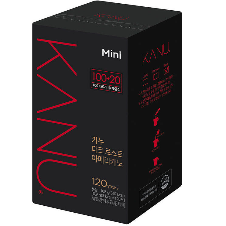 카누 콜롬비아 다크 로스트 아메리카노 미니, 800mg, 120개입, 1개 33,500원