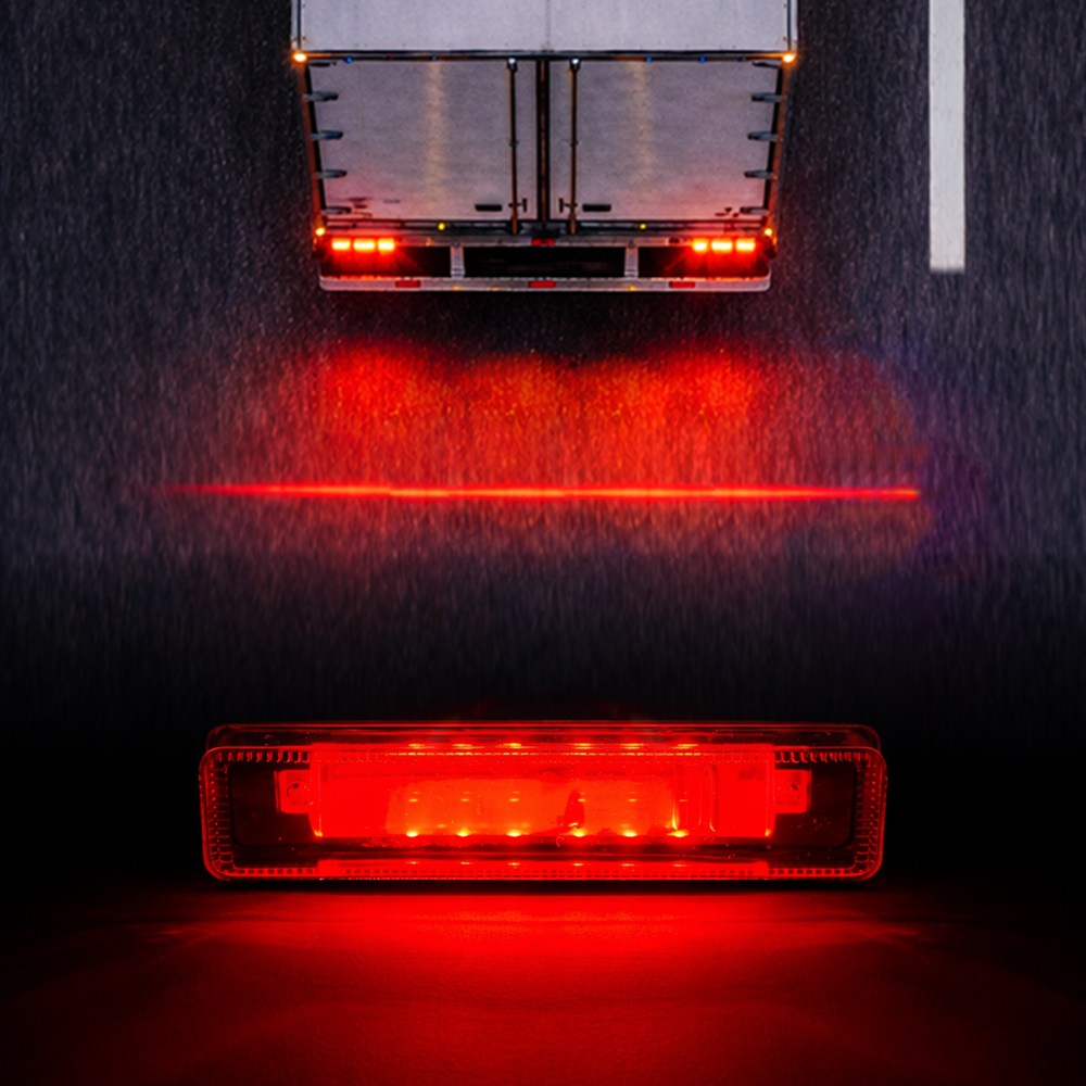 삼항LED 12-80V LED 안전라인램프 CC001 레드 / 화물차 지게차 와이드빔 써치라이트, 1개 19,200원