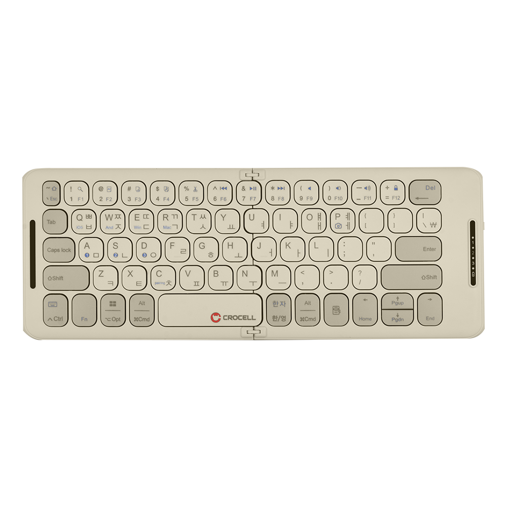 크로셀 접이식 키보드 스마트폰 아이폰 휴대용 블루투스키보드 C-FLIP RETRO 37,800원