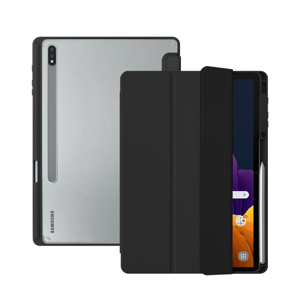 라이노핏 핏 갤럭시탭 S7플러스 / S7 FE / S8 플러스 클리어쉴드 플러스 케이스, 블랙 17,050원