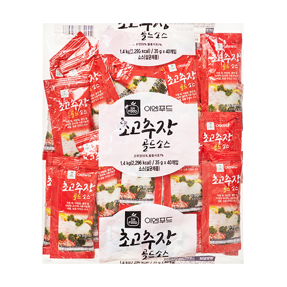 이엔푸드 미니 초고추장 소스 골드 40p, 1개, 1.4kg 6,100원