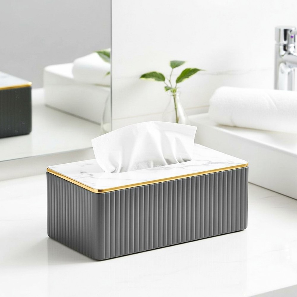 일상가 고급스러운 프리미엄 가죽 모던 심플 티슈 케이스 커버 50,000원