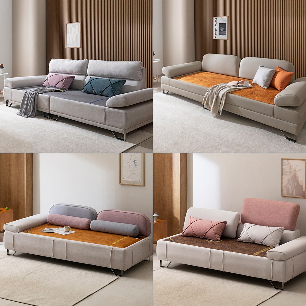 세계로가구 황토볼 참숯 조야 온열 온돌 흙소파 4인용 쇼파 3인 소파 SGR24S 700,000원