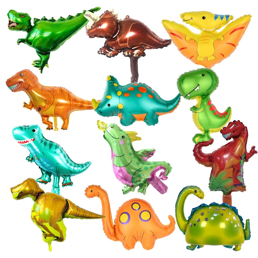 스마일파티 미니 공룡 풍선, 1세트, 12종 8,000원