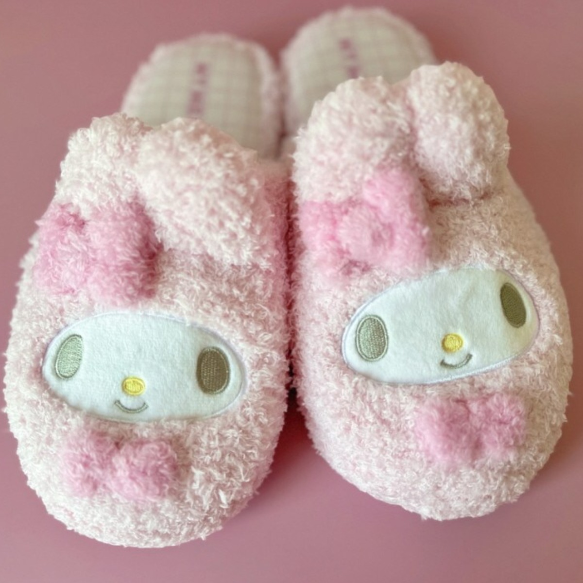 산리오 털 방한 슬리퍼 거실화 거실실내화, 1개, 마이멜로디(털) 40,200원