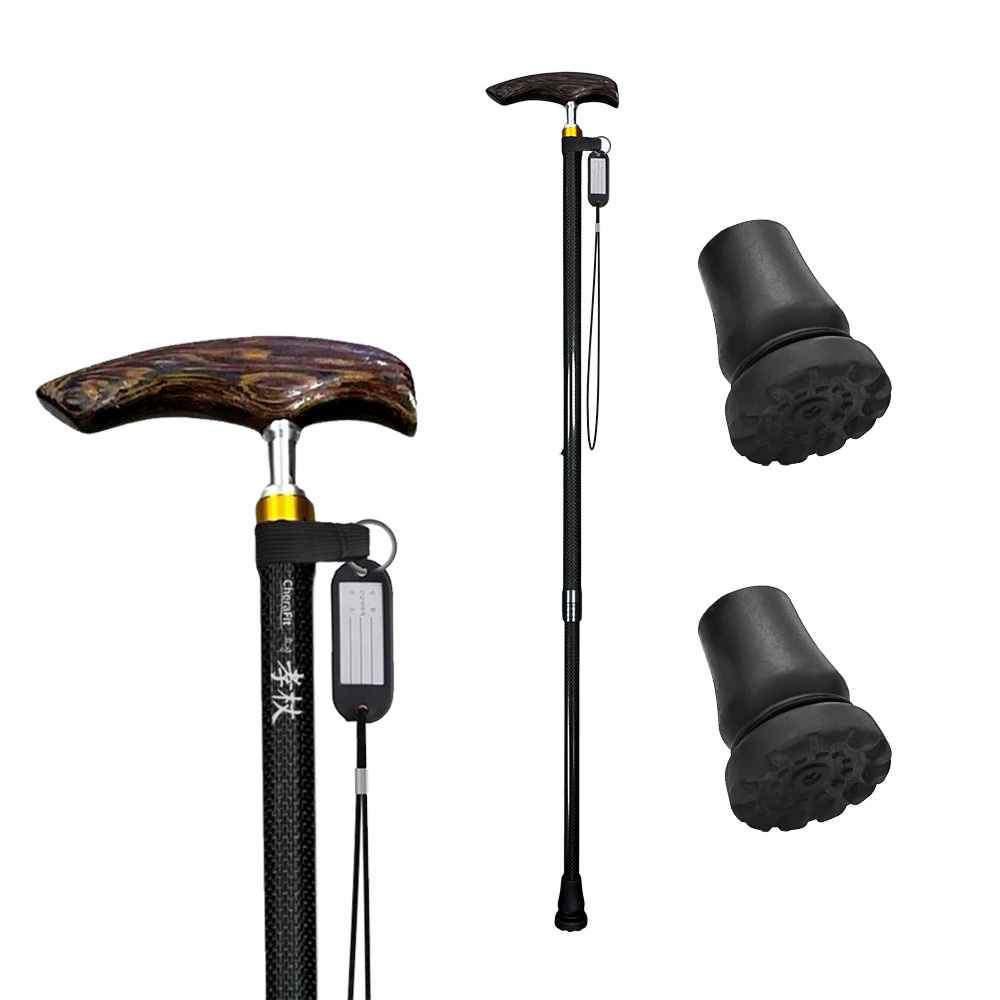 체라핏 효장 카본 지팡이 원목 손잡이 부모님 효도 선물용 49,790원