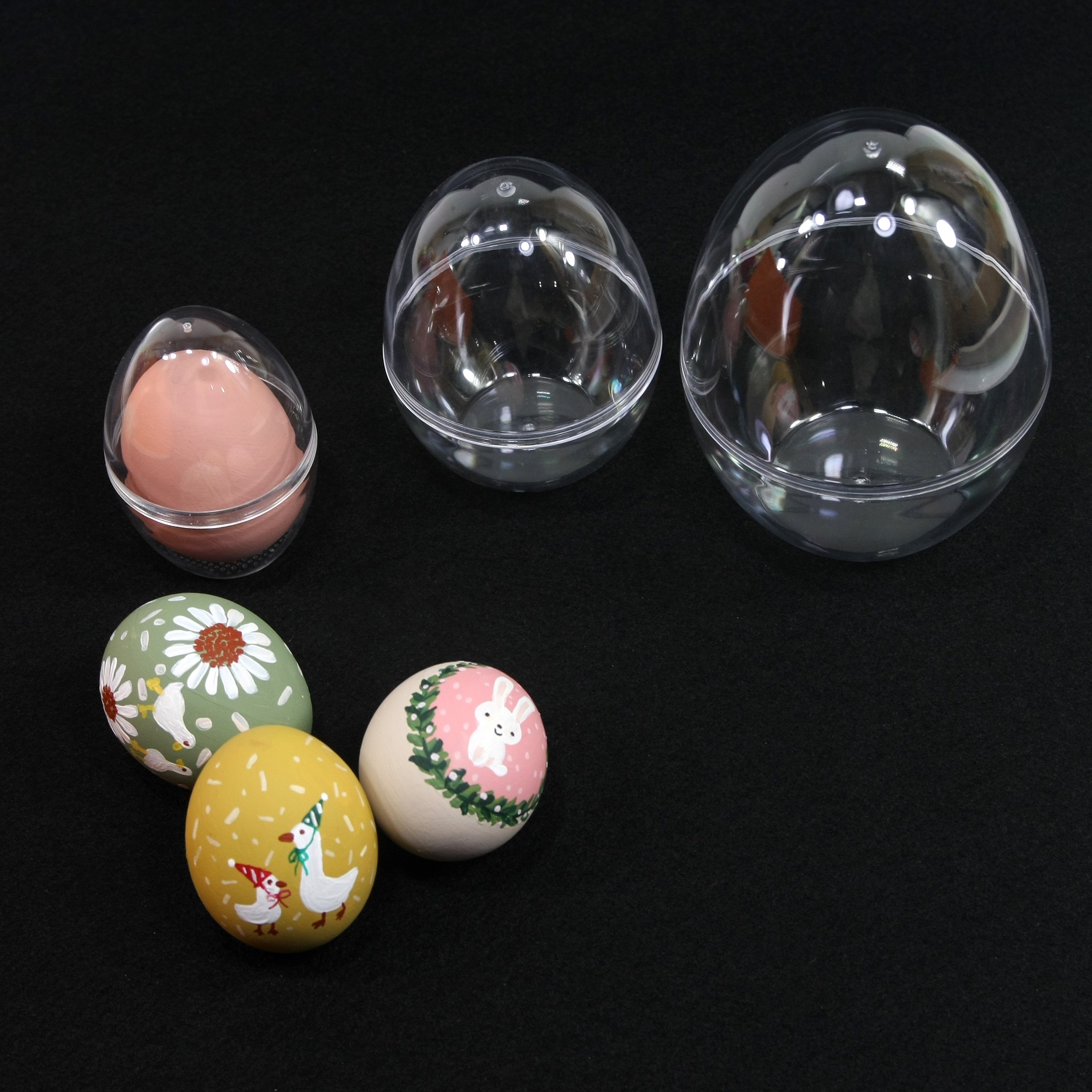 플라스틱 계란케이스 부활절포장 피규어 케이스, 1개 700원