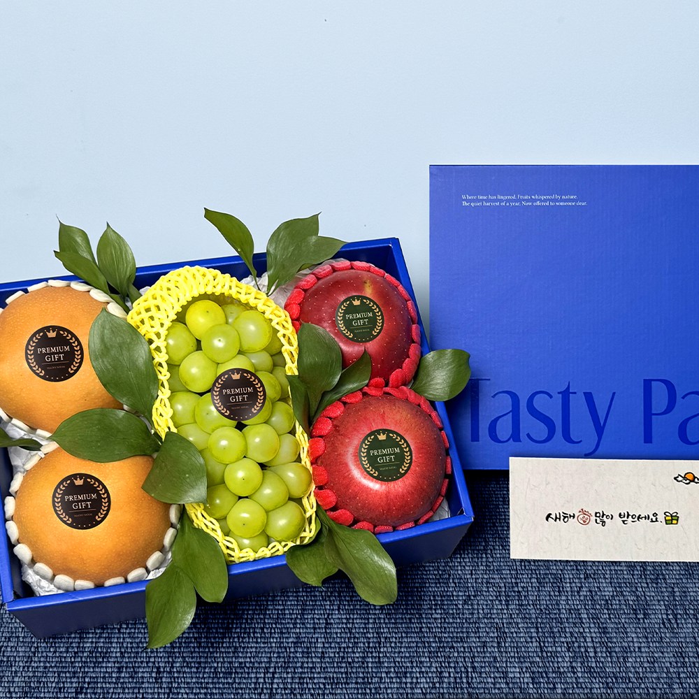사진그대로출고 테이스티팔도 생화과일선물세트 29,800원