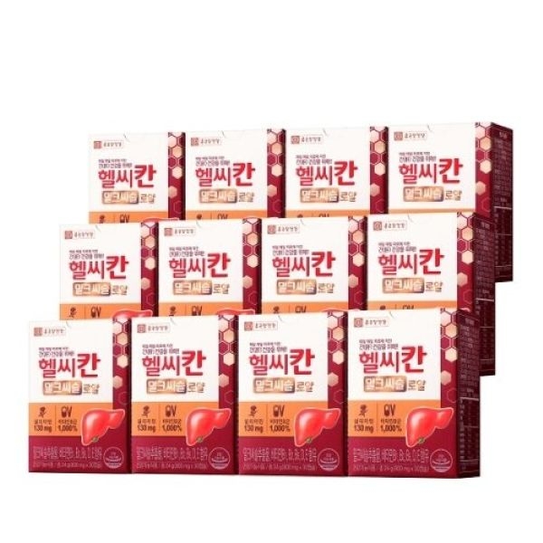 종근당건강 헬씨칸 밀크씨슬 로얄 12개월분 / 12박스 85,920원