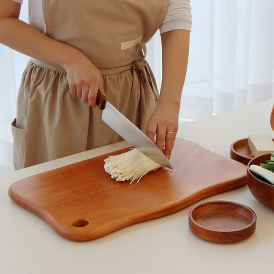 부엌다옴 마호가니 항균 원목도마 버블 (대) 22,800원