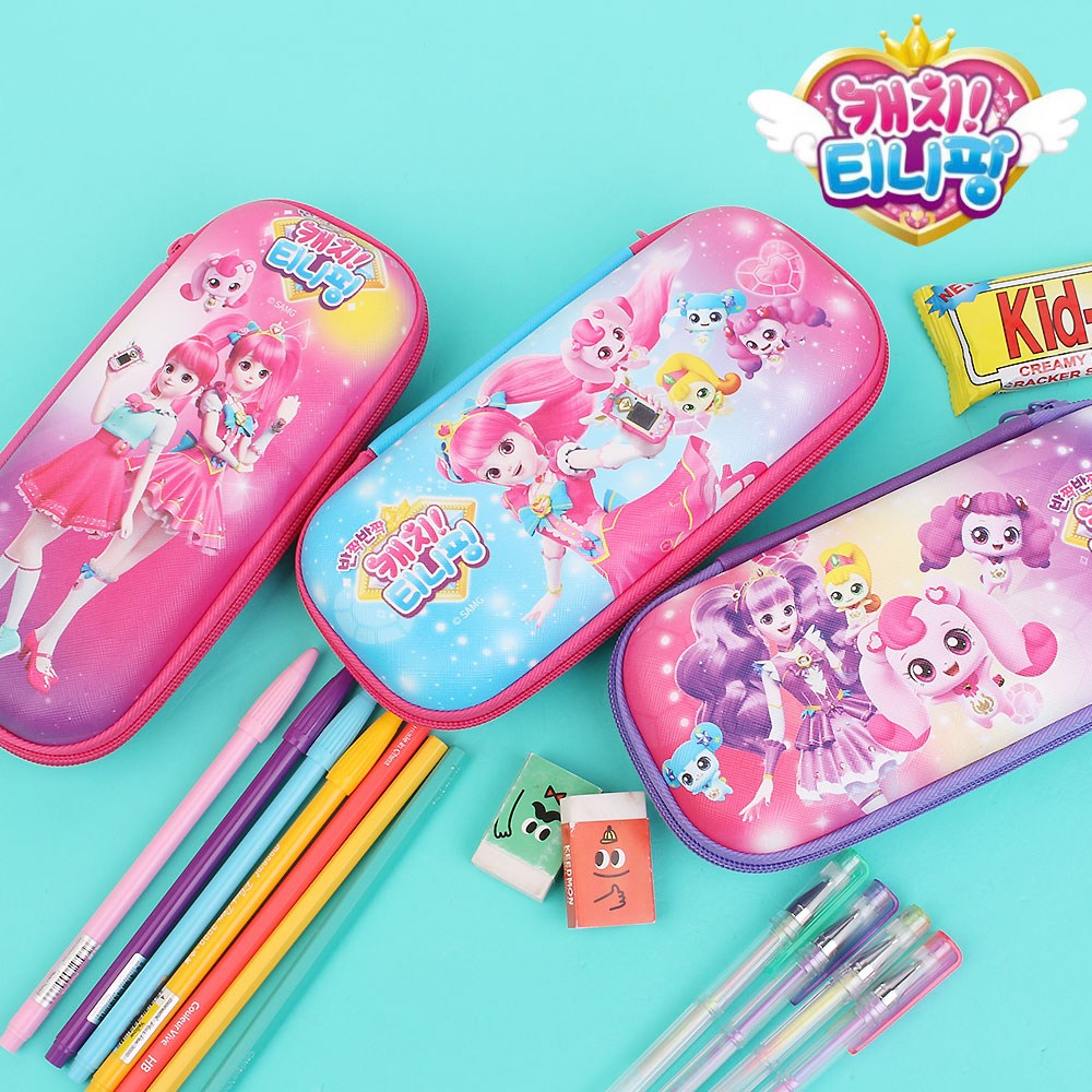 캐치티니핑 EVA 펜파우치 유아동 필통 펜슬케이스 초등학생 신학기 입학선물 졸업선물 파우치 하드케이스 7,300원