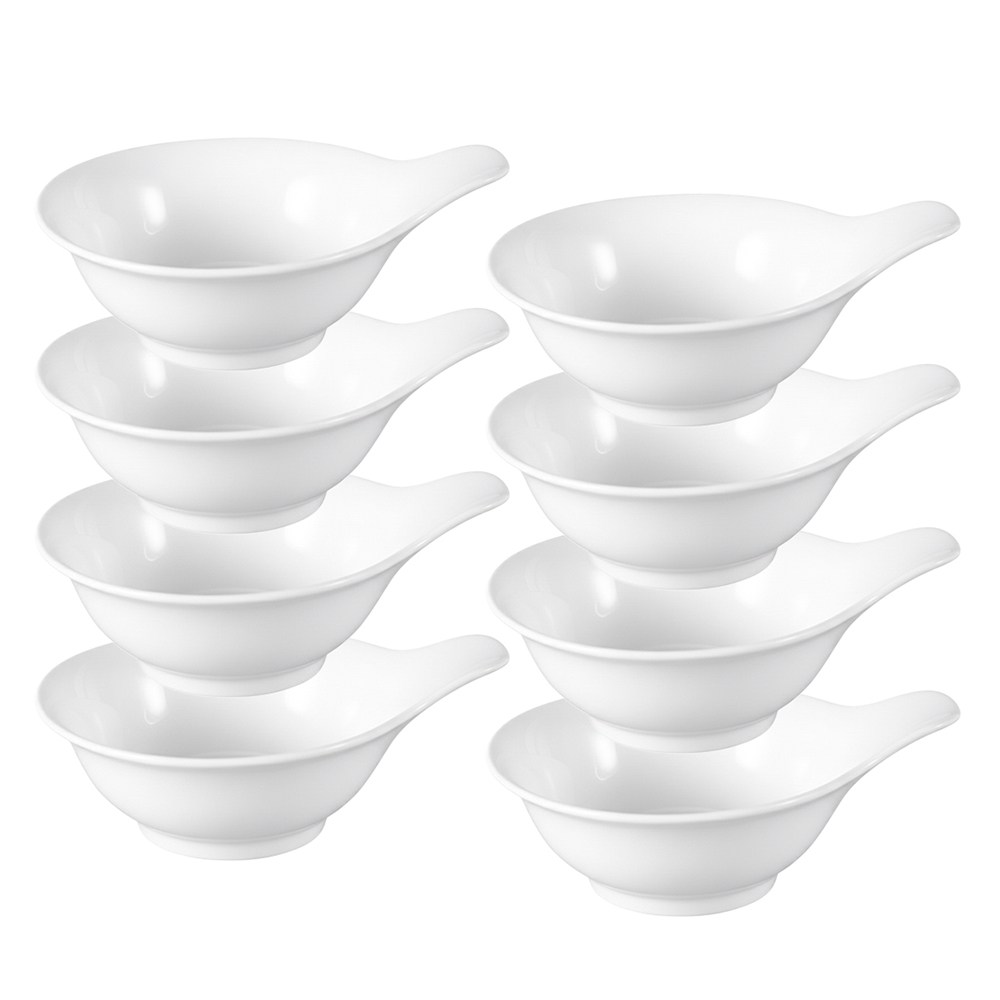 키친이레 본차이나 도자기 앞접시 4p세트, 2세트, 화이트 29,000원