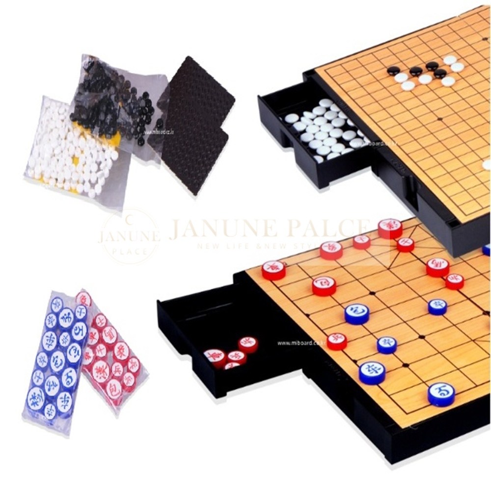 재넌 국산 자석 바둑장기판 세트 소형 접이식 양면 재밌는바둑놀이 중고등학생 34,200원