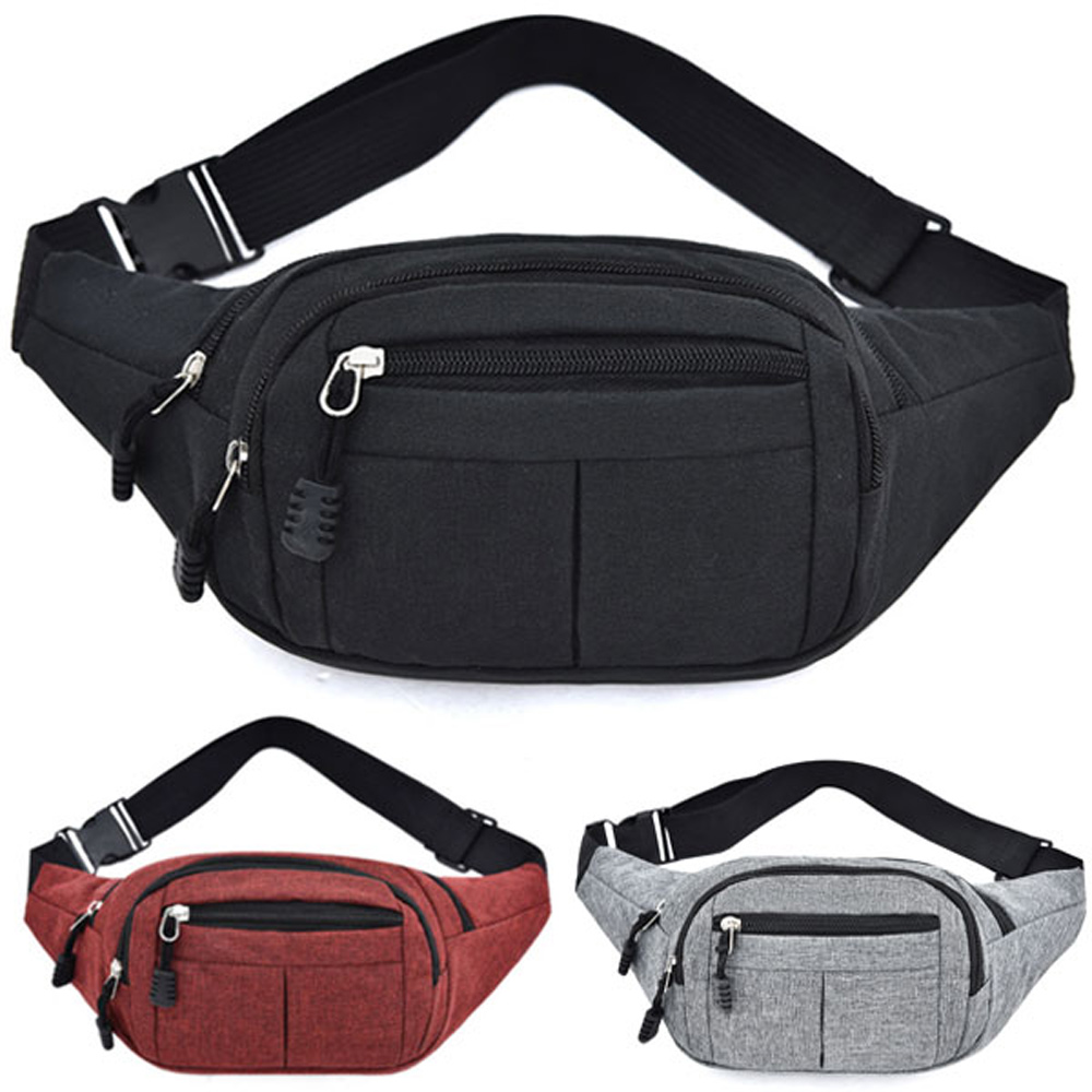 여행 힙색 허리 가방 전대 크로스백 캔버스 메신저백 옆가방 등산가방 2,900원