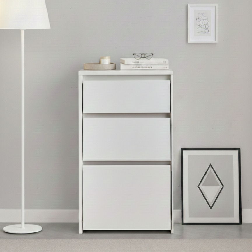 로이 속깊은 3단 서랍장 틈새 수납형 드레스룸 침실 거실 수납장 슬림형 61,420원