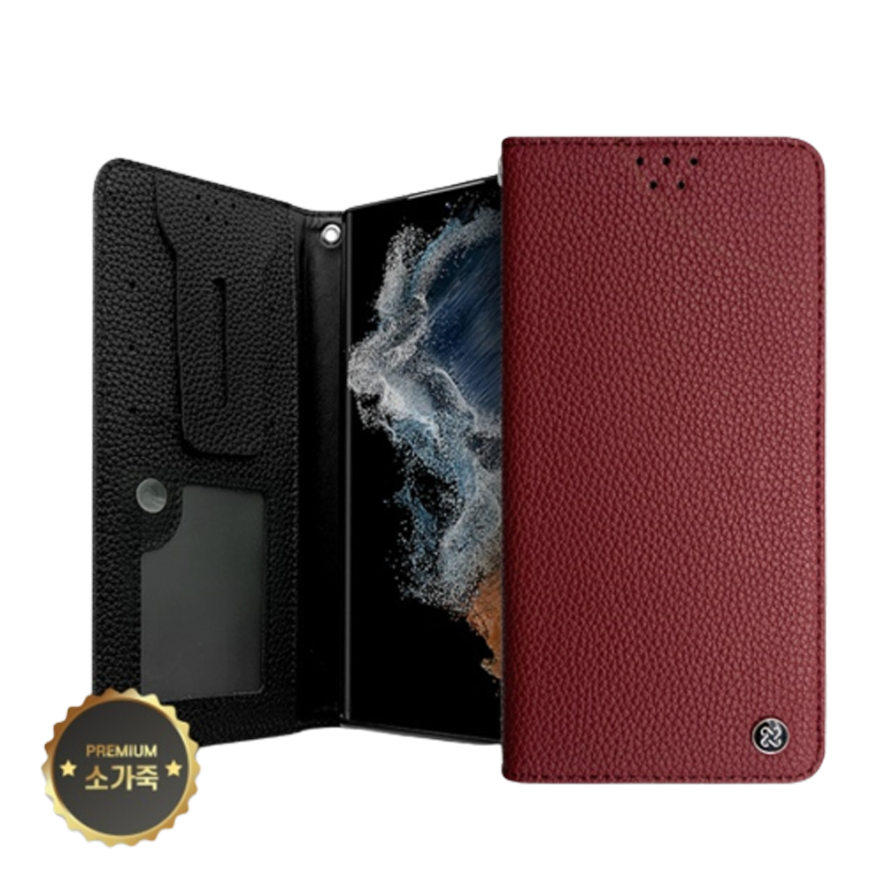 리미트 캐슬 플립 천연 소가죽 카드 지갑 갤럭시점프4 SM-M366K 케이스 18,800원