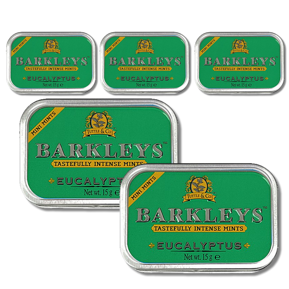 바클리즈 무설탕 미니 유칼립투스틴 15g, 5개, 15g 15,880원