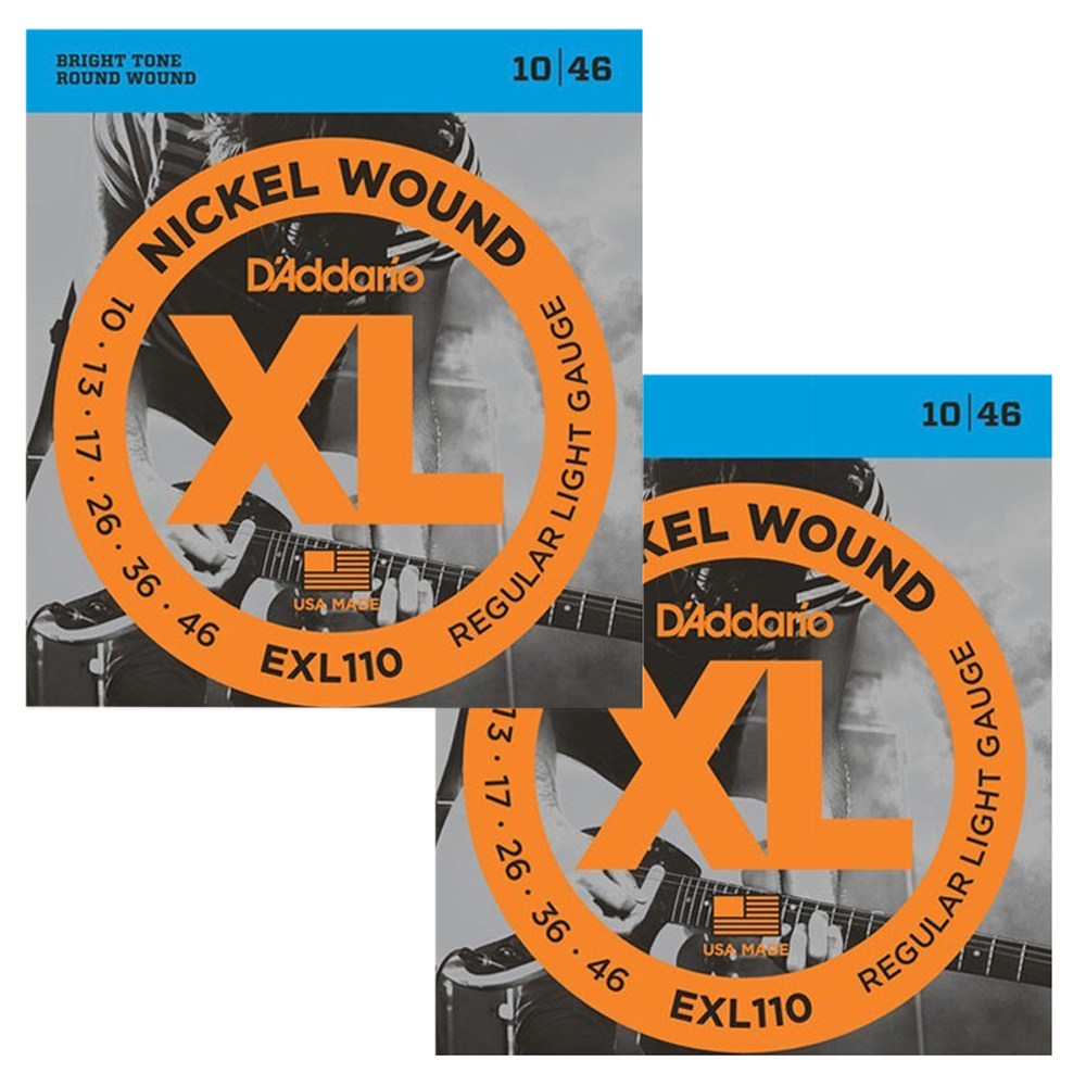 다다리오 Daddario EXL110 게이지 010-046 일렉 기타 스트링 2팩 20,140원