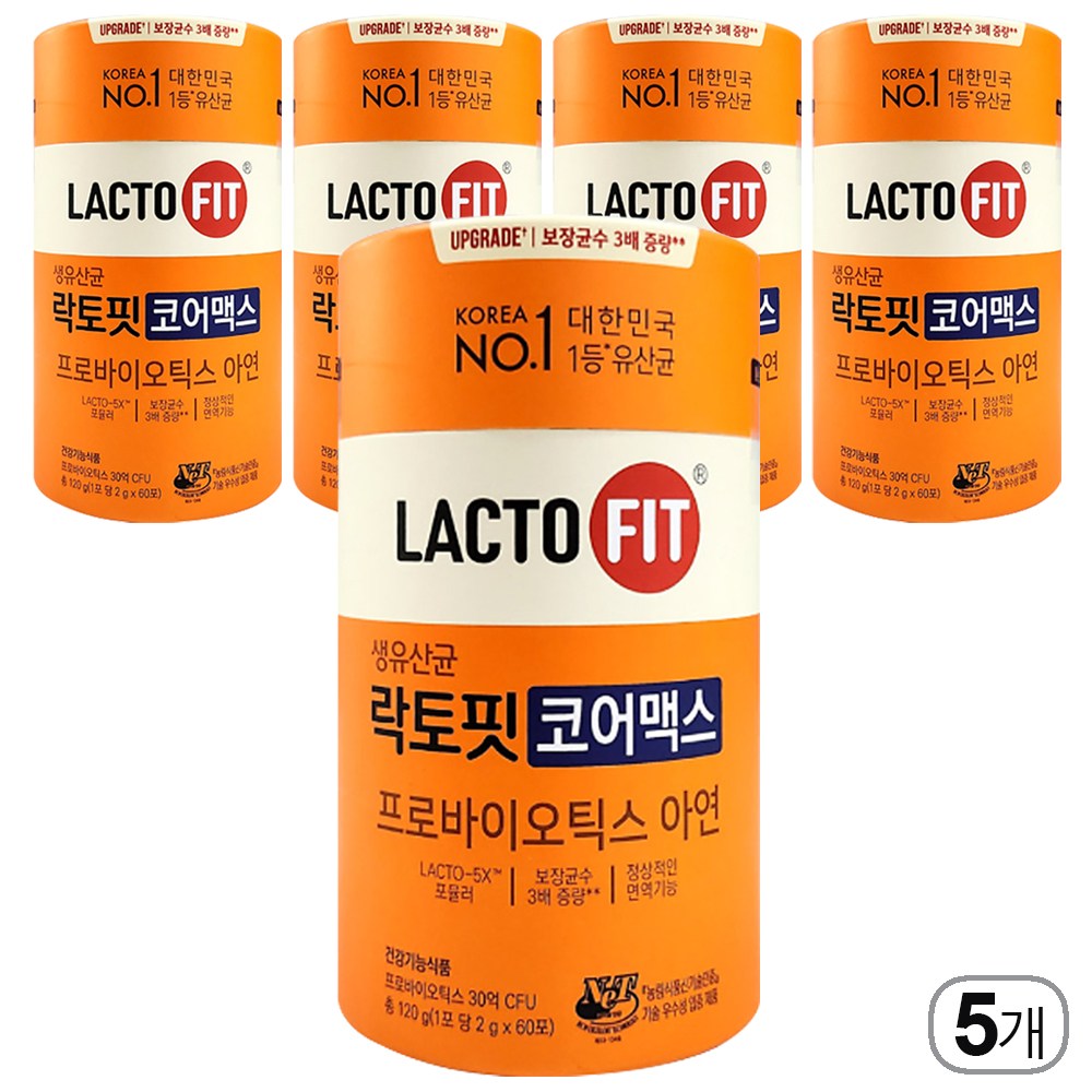 락토핏 생유산균 코어맥스 종근당건강 2g x 60포 69,000원