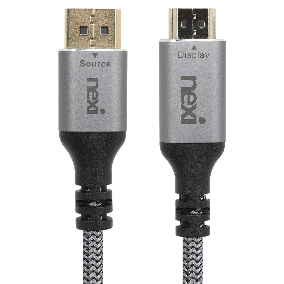 넥시 DP to HDMI 2.1 8K 60Hz 변환 케이블 NX-DPHD21C, 1개, 1.5m 15,500원