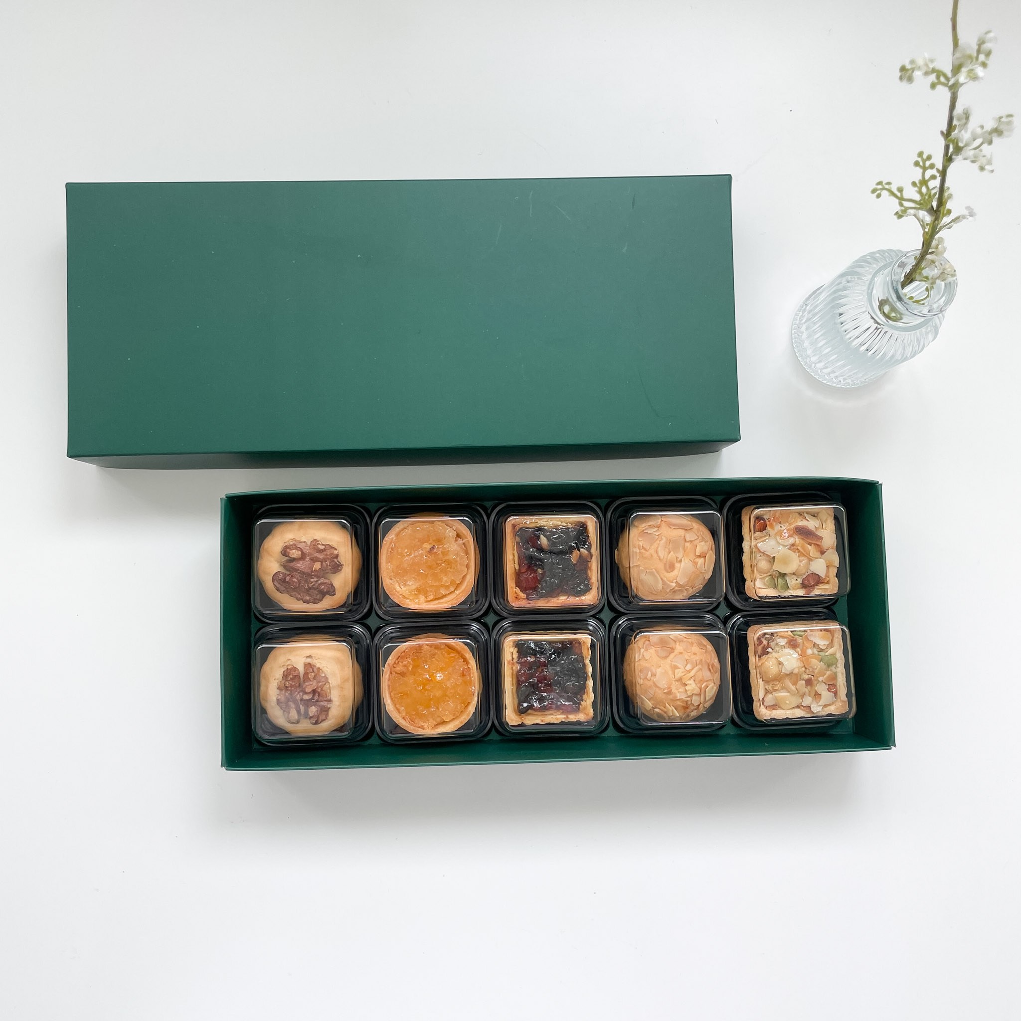 새담 포장상자 10호 그린 10개 / 화과자 10구 명절 답례품 선물세트 13,000원