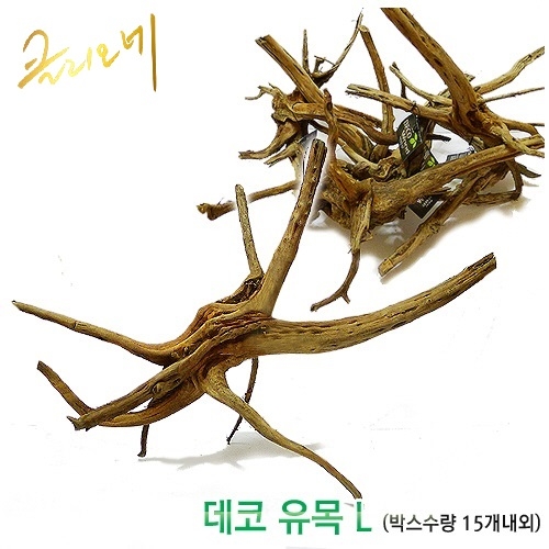 데코유목 1개 랜덤(L/35-40cm) / 수초꾸미기 수초디스플레이 자연유목 잔뿌리 7,000원