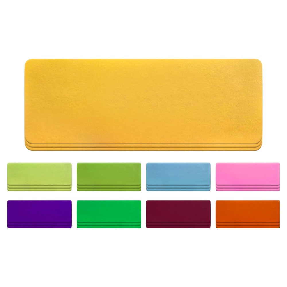 월드크린 자석 이름표 컬러 라벨 소(80 x 30 mm) 9종 x 3p 세트, 혼합색상, 1세트 5,900원