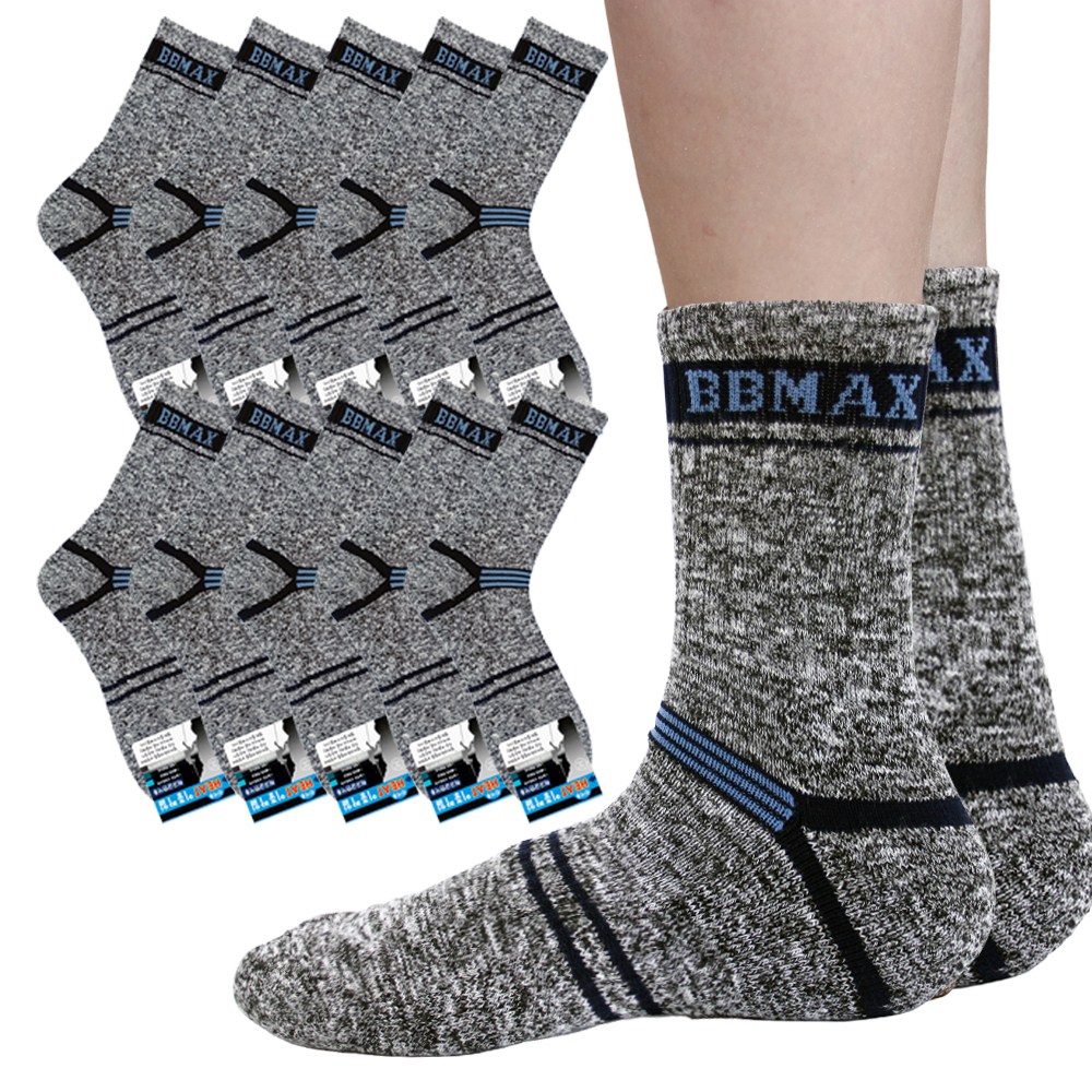 지니양말 10켤레 남성 등산양말 안전 산행 작업 레져 용 2중구조 파일양말, 네이비, 10개 15,900원