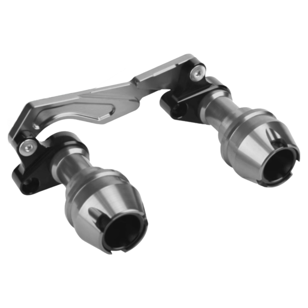 CHEKIS 범용 머플러슬라이더 PCX NMAX XMAX SYM 등 머플러 보호 일체형슬라이더, 티탄 48,000원