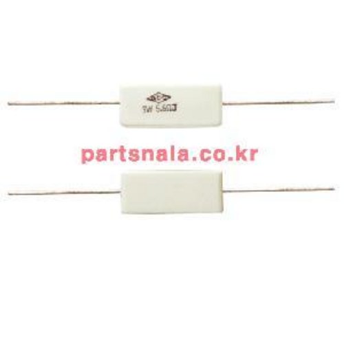 시멘트저항 WRC 5W 엑시얼(RQA)타입 J급(±5%) 10개 단위 판매  Axial type 저항값 옵션선택 7,000원