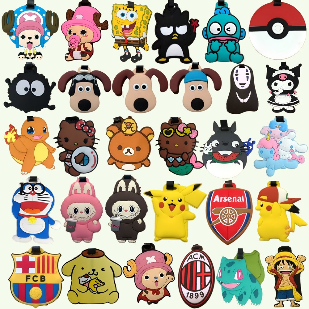 (2+1) 펀모먼트 226종 캐리어 네임택 헬로키티 러기지택 여행 가방 이름표 캐릭터 짱구 치이카와 7,800원